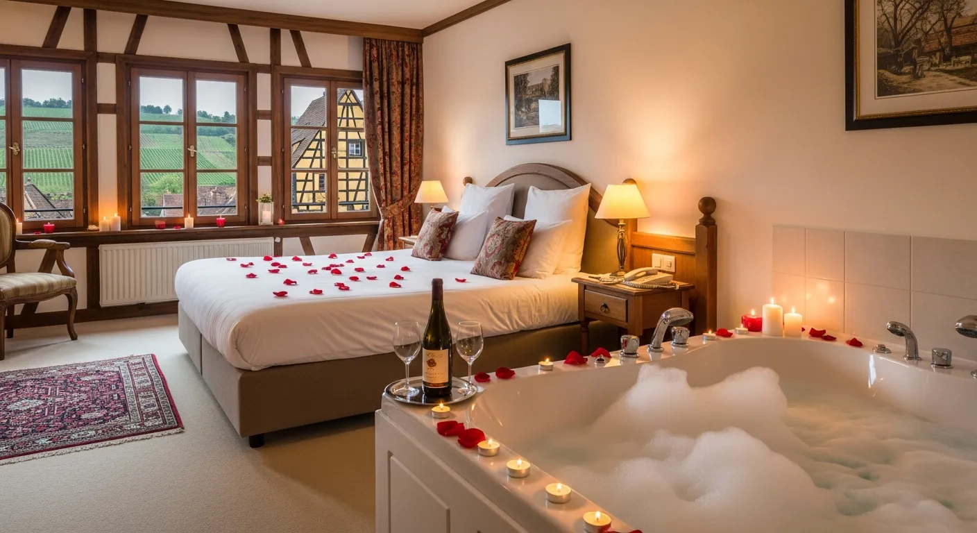 Love room en Alsace : les 5 meilleures adresses pour un séjour romantique