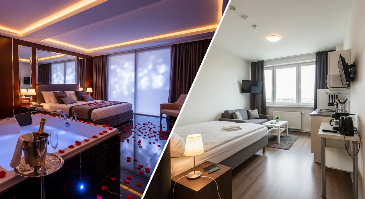 Love room vs Airbnb romantique : que choisir ?