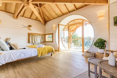 Dihan hôtel de cabanes - Cabane spa luxe Dremmwel, photo 4