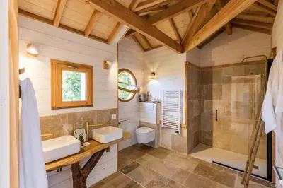 Dihan hôtel de cabanes - Cabane spa luxe Dremmwel, photo 2