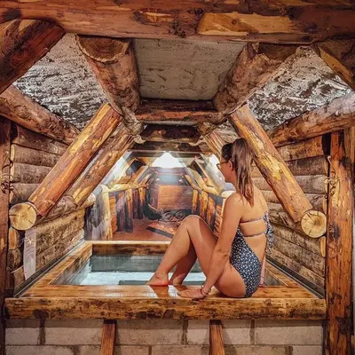 Gîte La Patte Nordic - La Mine de Buck & Spa, love room au Biot
