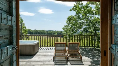 Cabane Château Spa Monbazillac, love room à Beaumontois en Périgord