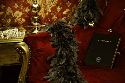 Les folies d’Hélène - Suite Le Boudoir charme avec jacuzzi®, love room à Mailly