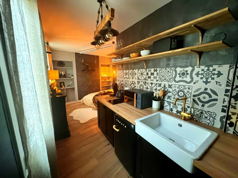 L'Evasion Scandinave, SPA XXL, Écran cinéma, Lit king size, day use, 10 min centre ville, photo 7
