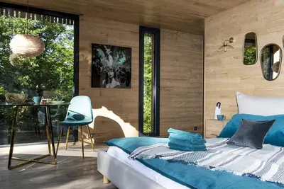 Loire Valley Lodge - Lodges design avec jacuzzi privé en terrasse - O'plumes, photo 4