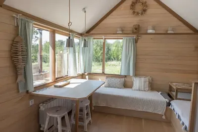 Dihan hôtel de cabanes - Cabane spa au bord de l'eau, photo 3