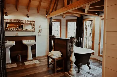 Cabane Château Spa et Sauna Puybeton, love room à Beaumontois en Périgord