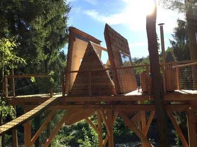 Le Moulin de la Jarousse - Cabane Belle étoile, photo 2