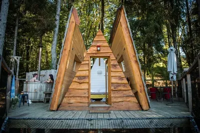 Le Moulin de la Jarousse - Cabane Belle étoile, photo 3