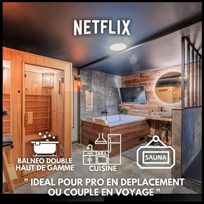 Loft sous les colombages d'Alsace / Sauna / Jacuzzi / Netflix, love room à Drusenheim