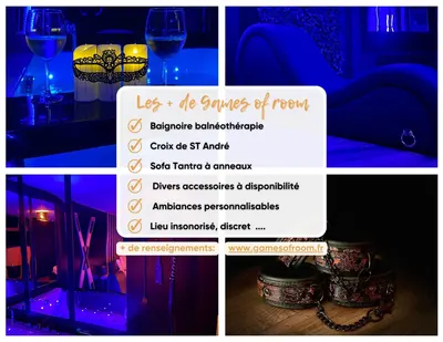 Games of Room _ L'aire de jeux pour adultes, love room à Mérignac