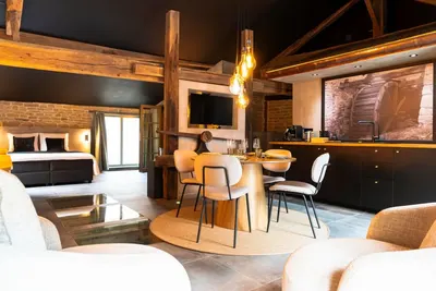 Le Castelain, love room à Sainte-Cécile