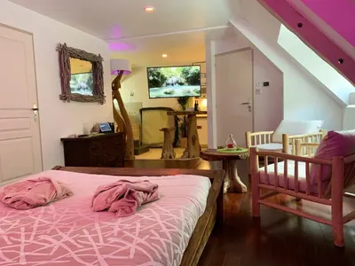 DOMAINE DE LA BESNERIE - La Suit’ Baliwood, love room à Tanis