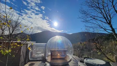 La Bulle d'Ardeche, love room à Saint-Julien-Vocance