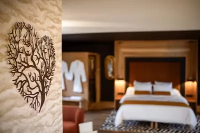 L’Eden – Maison romantique avec balnéo et sauna, love room à Treize-Vents