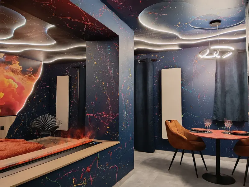 Love Room avec Jacuzzi Privatif Loft Sensation, photo 8