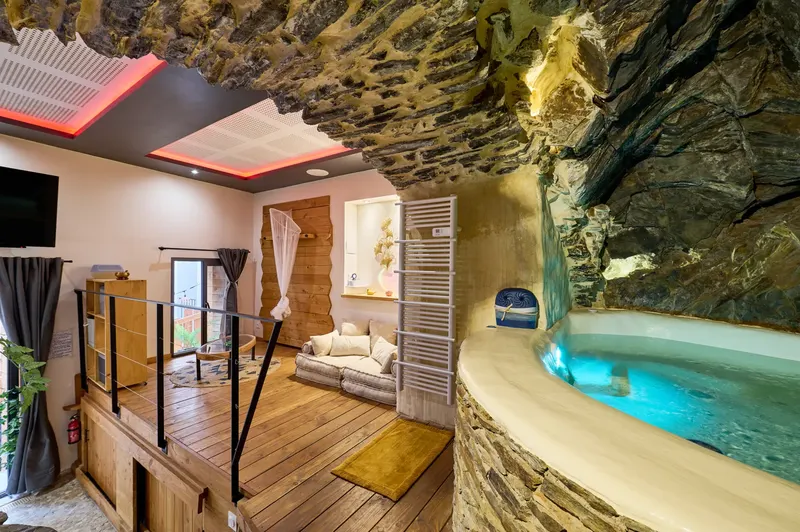 Le Ginkgo Collioure : Spa Troglodyte, photo 10