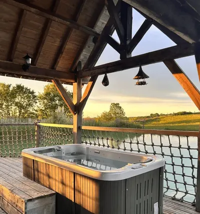 Cabane Spa La Truffière - Cantecor, photo 2
