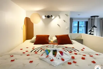 L'Orient-Express - Jacuzzi SPA - Le Havre, love room au Havre