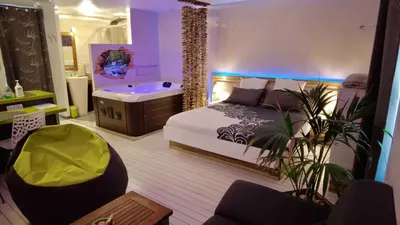 DOMAINE DE LA BESNERIE - Suit'Zen, love room à Tanis