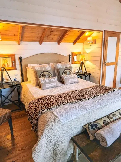 Domaine de Pech et Lafon - Cabane Out of Africa, love room à Clairac