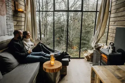 Nutchel Cosy Cabins - Classique avec bain nordique, photo 4