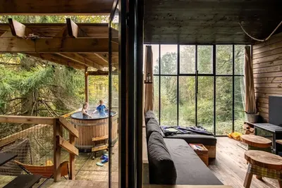Nutchel Cosy Cabins - Classique avec bain nordique, photo 4