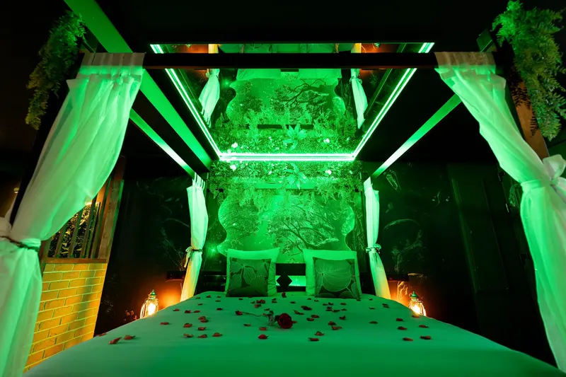La Forêt Enchantée - Love Room à thème - Jacuzzi, photo 9