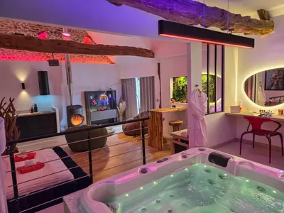 DOMAINE DE LA BESNERIE - Mont Evasion Spa, love room à Tanis