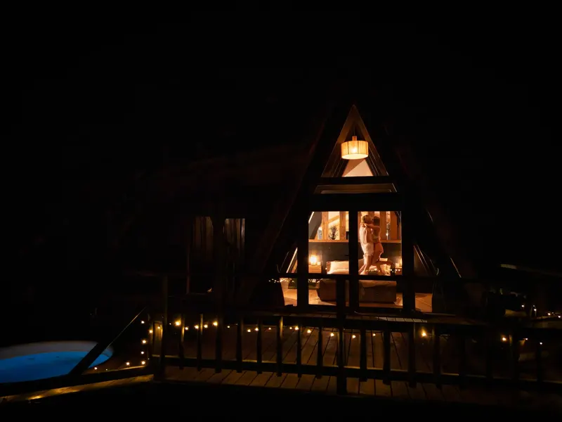 Cabane dans les arbres avec jacuzzi privatif - Petite Buëch, photo 10