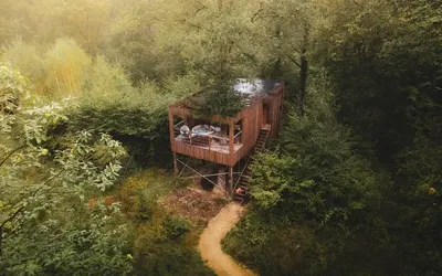 Loire Valley Lodge - Lodges design avec jacuzzi privé en terrasse - Uzume, love room à Esvres-sur-Indre
