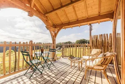 Dihan hôtel de cabanes - Cabane spa luxe Ehan, photo 4