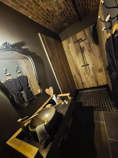 Cœur de ferme en Pévèle - Chambre d'hôtes de charme entre campagne et forêt - Bain nordique privatif extérieur chauffé, photo 3