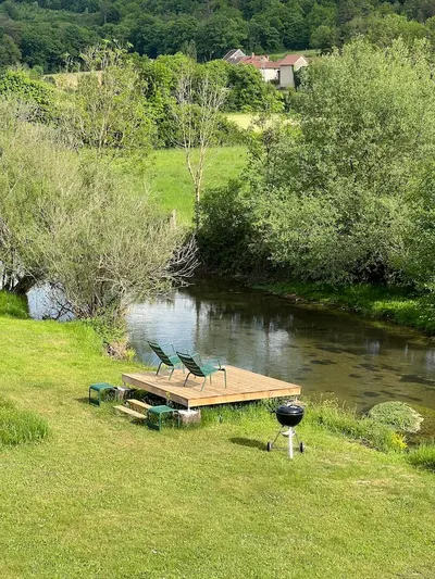 Le Pont de La Roche - Le Cube, love room à Frénois