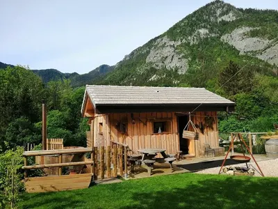 Gîte La Patte Nordic - Chalet Trappeur, love room au Biot