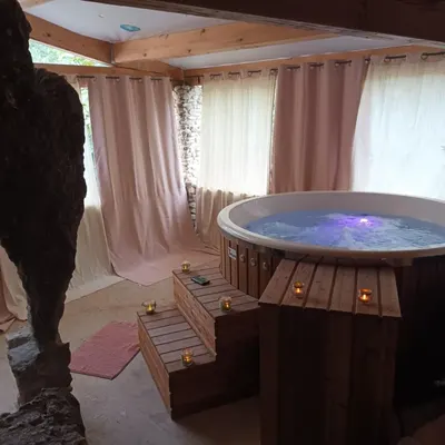 la chambre romantique du Beaumont, love room au Beaucet